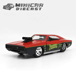 1/24 箱入り ミニカー 1970 DODGE CHARGER R/T レッド マットブラック 1970年 ダッジ チャージャー 赤 黒 アメ車 ジャダトイズ jada toys