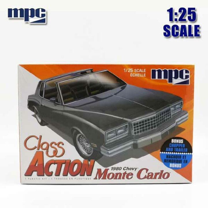 楽天市場】1/25 アメ車 プラモデル 1980 Chevy Monte Carlo Class 