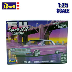 1/25 プラモデル 1964 CHEVROLET Impala SS '64 1964年 シボレー インパラ CHEVY シェビー LOWRIDER ローライダー カスタム アメ車 ミニカー Revell レベル アメリカ 雑貨