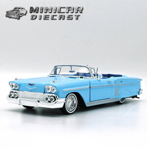 1/24  ~jJ[ 1958 CHEVY IMPALA CONV. Cgu[ 58N V{[ Cp Ro[`u A [C_[ VFr[ [^[}bNX Lowrider CHEVROLET MOTOR MAX 1958N AJ G