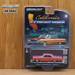 1/64 ~jJ[ GYPSY ROSE 1964 CHEVROLET IMPALA sN 1964N WvV[[Y V{[ Cp A Califorunia Lowrider JtHjA [C_[ GREENLIGHT O[Cg