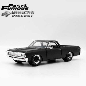 1/24 ChXs[h  ~jJ[ 1967 CHEVROLET EL CAMINO }bgubN V{[ GJ~[m A FAST&FURIOUS X WILD SPEED ChEXs[h Ch Xs[h 10 CXs W_gCY