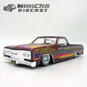 1/25  ~jJ[ 1965 Chevrolet El Camino LfB[bh 1965N 65N V{[ GJ~[m A  VFr[ CHEVY gbN Lowrider [C_[ MAISTO }CXg