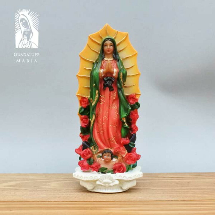 楽天市場】グアダルーペマリア オブジェ 約12.5cm 置物 インテリア 