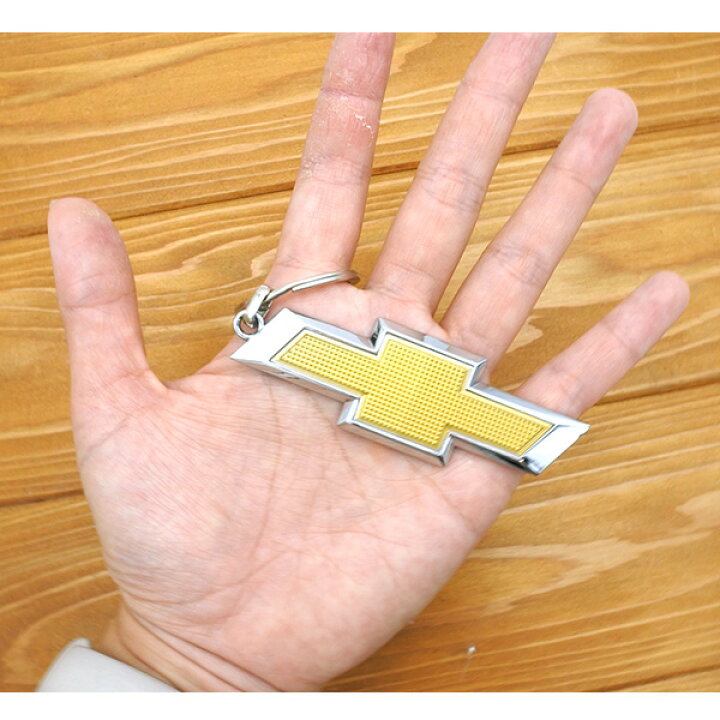 楽天市場】CHEVROLET シボレー キーホルダー ボウタイ メタル 