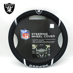 ���C�_�[�X �n���h���J�o�[ �X�e�A�����O�J�o�[ �u���b�N ���S NFL RAIDERS �X�e�A�����O�z�C�[���J�o�[ �A���t�g �ėp �� �ԓ��A�N�Z�T���[ ���� �J�[�A�N�Z�T���[ �����p�[�c �n���h�� �J�o