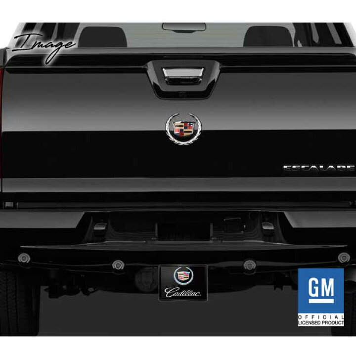 楽天市場】キャデラック ヒッチカバー 2インチ ブラック CADILLAC 