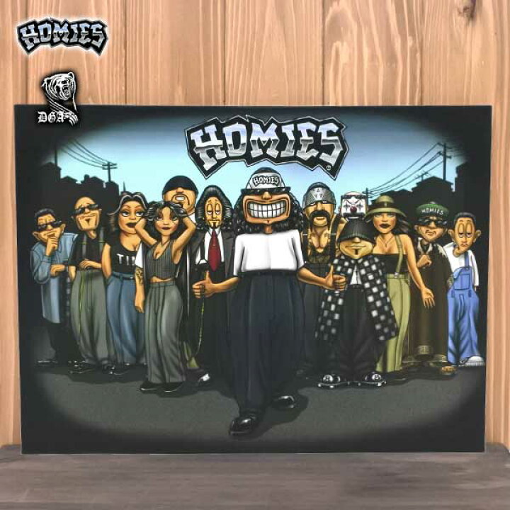 楽天市場 Dga アートパネル 壁掛け Homies キャンバス Homies Group ブラック ファブリックパネル ホーミーズ ホーミーズグループ Lowrider ローライダー チカーノ チカーナ チカーノスタイル チカーノファッション インテリア アメリカ 雑貨 アメリカ雑貨とミニカーの