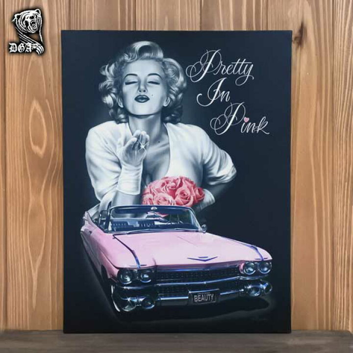 楽天市場 Dga アートパネル 壁掛け Pretty In Pink キャンバス ファブリックパネル マリリンモンロー 1959 キャデラック ピンク Lowrider ローライダー チカーノ ファッション スタイル インテリア アメリカ 雑貨 アメリカ雑貨とミニカーのアイカム
