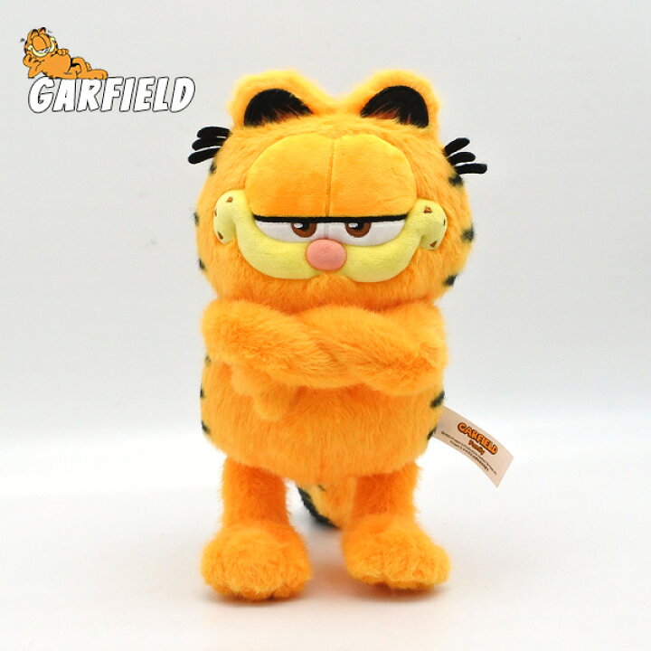 楽天市場】ガーフィールド ぬいぐるみ キャラクター GARFIELD オレンジ 
