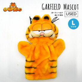 海外直輸入 USED品 ガーフィールド ぬいぐるみ L ヴィンテージ品 GARFIELD キャラクター パペット ハンドパペット オレンジ かわいい Vintage インテリア 置物 人形 猫 ネコ インテリア ディスプレイ 飾り 装飾 アメリカン レア ヴィンテージ アメ車 アメリカ 雑貨