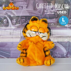 海外直輸入 USED品 ガーフィールド ぬいぐるみ L ヴィンテージ品 GARFIELD キャラクター パペット ハンドパペット オレンジ かわいい Vintage インテリア 置物 人形 猫 ネコ インテリア ディスプレイ 飾り 装飾 アメリカン レア ヴィンテージ アメ車 アメリカ 雑貨