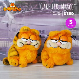 海外直輸入USED品 ガーフィールド ぬいぐるみ S 2種類 ヴィンテージ品 キャラクター オレンジ 右向き マスコット かわいい Vintage インテリア ガレージ 置物 人形 ネコ ディスプレイ 装飾 アメリカン レア ヴィンテージ GARFIELD アメリカ 雑貨