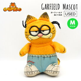海外直輸入 USED品 ガーフィールド トーキング ぬいぐるみ M ヴィンテージ品 GARFIELD キャラクター ブルー オレンジ かわいい Vintage インテリア 置物 人形 猫 ネコ インテリア ディスプレイ 飾り 装飾 アメリカン レア ヴィンテージ アメ車 アメリカ 雑貨