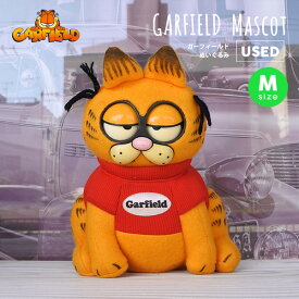 海外直輸入 USED品 ガーフィールド トーキング ぬいぐるみ M ヴィンテージ品 GARFIELD キャラクター レッド オレンジ かわいい Vintage インテリア 置物 人形 猫 ネコ インテリア ディスプレイ 飾り 装飾 アメリカン レア ヴィンテージ アメ車 アメリカ 雑貨