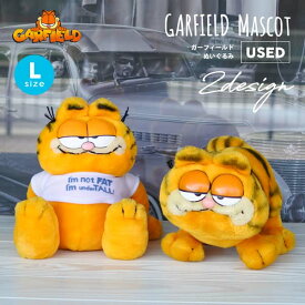 海外直輸入USED品 ガーフィールド ぬいぐるみ L 2種類 ヴィンテージ品 キャラクター オレンジ マスコット かわいい Vintage インテリア ガレージ 置物 人形 猫 ネコ ディスプレイ 装飾 飾り プレゼント アメリカン レア ヴィンテージ GARFIELD アメリカ 雑貨