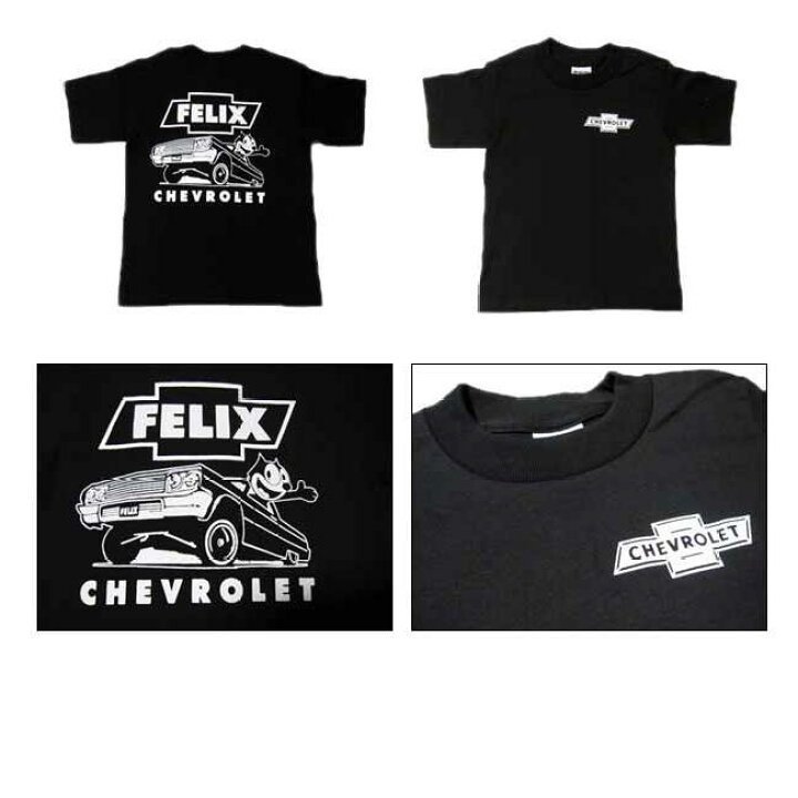 楽天市場】キッズ フィリックス シボレー Tシャツ 半袖 ブラック 