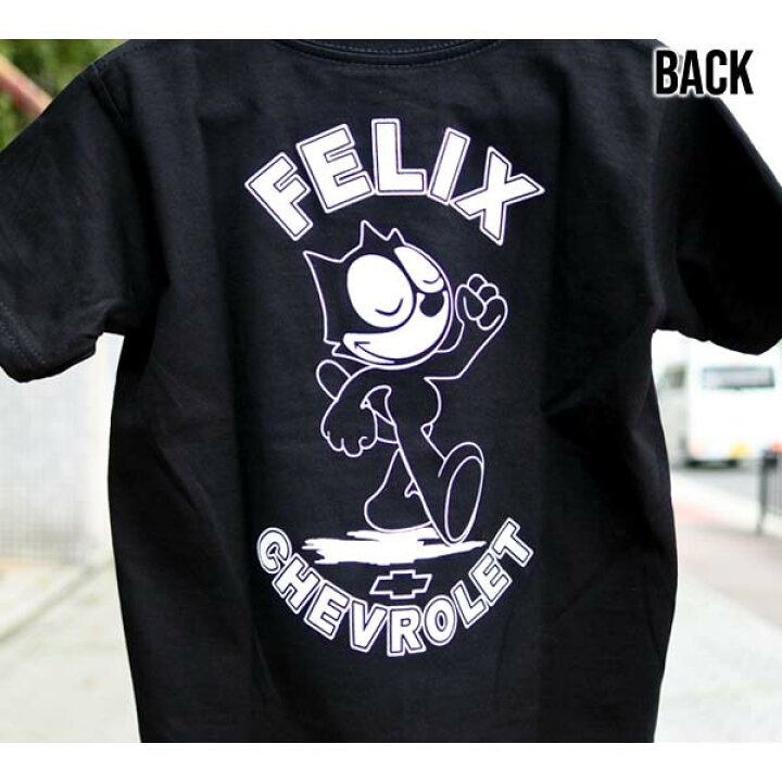 楽天市場】キッズ フィリックス シボレー Tシャツ 半袖 ブラック 