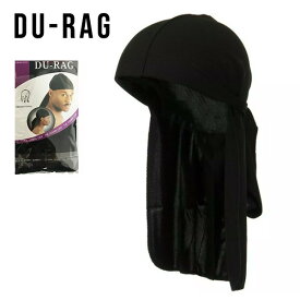WAVE CAP ウェーブキャップ DU-RAG デラックス ブラック Black ドゥーラグ ドゥラグ サテン スムース HIPHOP ヒップホップ ダンス ダンサー ストリート 帽子 ヘア アクセサリー アメリカ 雑貨
