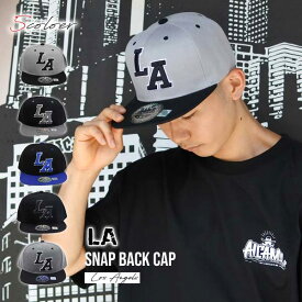 キャップ メンズ レディース #87 LA 刺繍 全5色 スナップバック ロサンゼルス 大人サイズ ベースボールキャップ ストリート ブラック グレー ブルー カリフォルニア ローライダー LOWRIDER アメリカ 雑貨