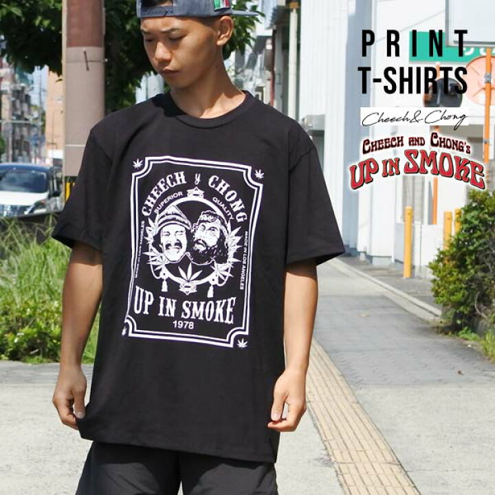 楽天市場】Tシャツ 半袖 メンズ CHEECH & CHONG チーチアンドチョン 