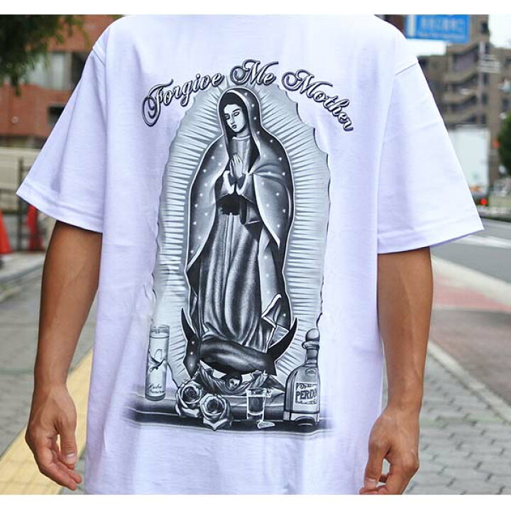 楽天市場】Tシャツ メンズ 半袖 グアダルーペ マリア 大きめ 大人 