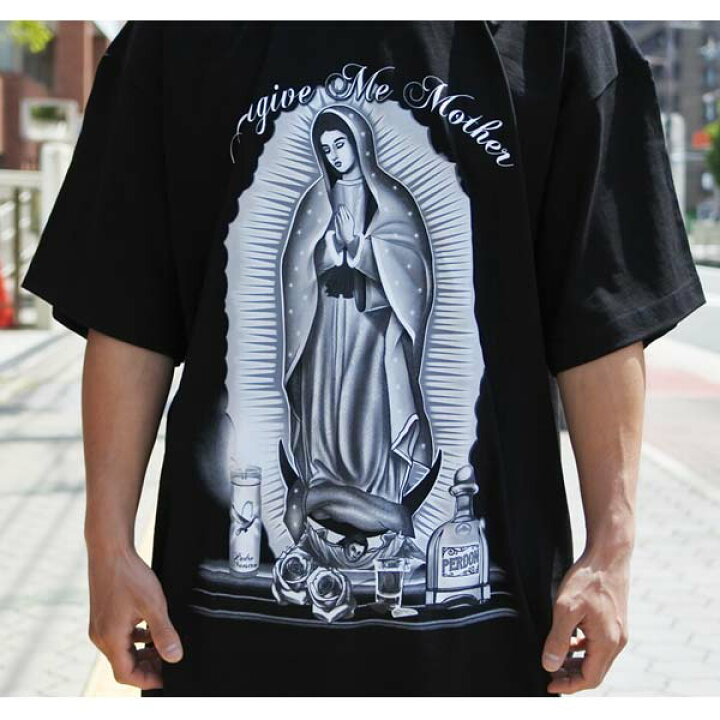楽天市場】Tシャツ メンズ 半袖 グアダルーペ マリア 大きめ 大人 
