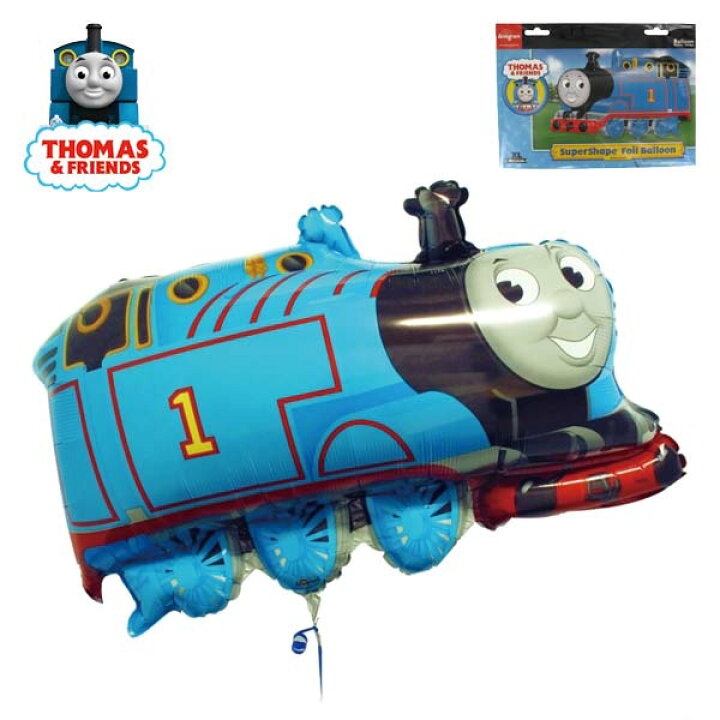 楽天市場 きかんしゃトーマス パーティー バルーン 風船 誕生日 バースデー キャラクター グッズ 飾り 飾り付け 男の子 Thomas アメリカ雑貨とミニカーのアイカム