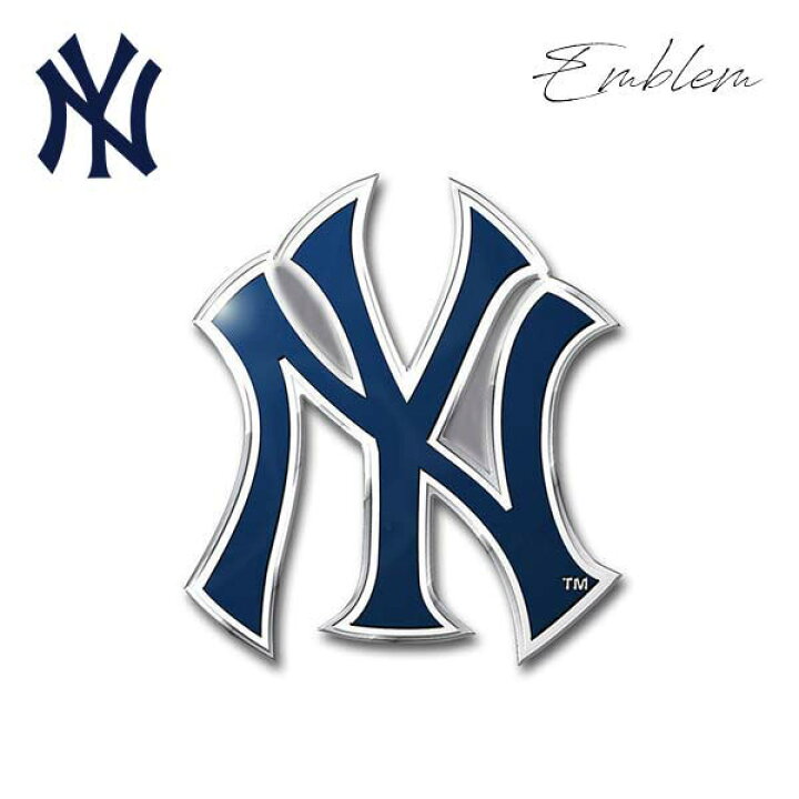 楽天市場】ニューヨーク ヤンキース ロゴ エンブレム アルミ製 MLB NY 