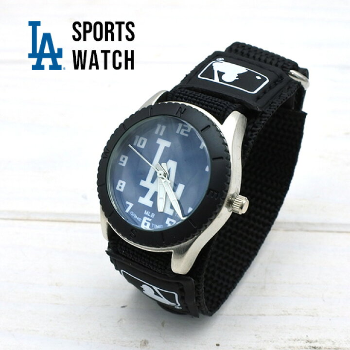 楽天市場】ドジャース 腕時計 アナログ ウォッチ ナイロン ストラップ  