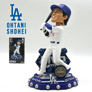 ドジャース 大谷翔平 ボブルヘッド 2024 MVP ブルー インテリア 置物 首ふり人形 バブルヘッド ボビングヘッド フィギュア ホワイト ホーム ユニフォーム 記念 飾り 装飾 おしゃれ MLB dodgers LA LO
