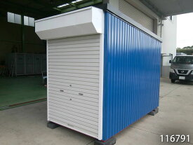 楽天市場 プレハブ倉庫 中古の通販
