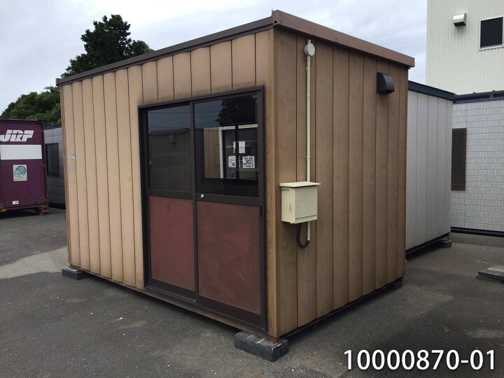 楽天市場 01 中古 3 6m ユニットハウス 2 5坪 5 0帖 8 3平米 中古プレハブ 中古コンテナ スーパーハウス バイクガレージ 事務所 倉庫 物置 店舗 仮設 車屋 現状販売特別価格 ビッグ10