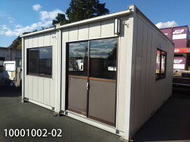 楽天市場 中古ユニットハウス 中古コンテナ 6坪 8坪未満 ビッグ10