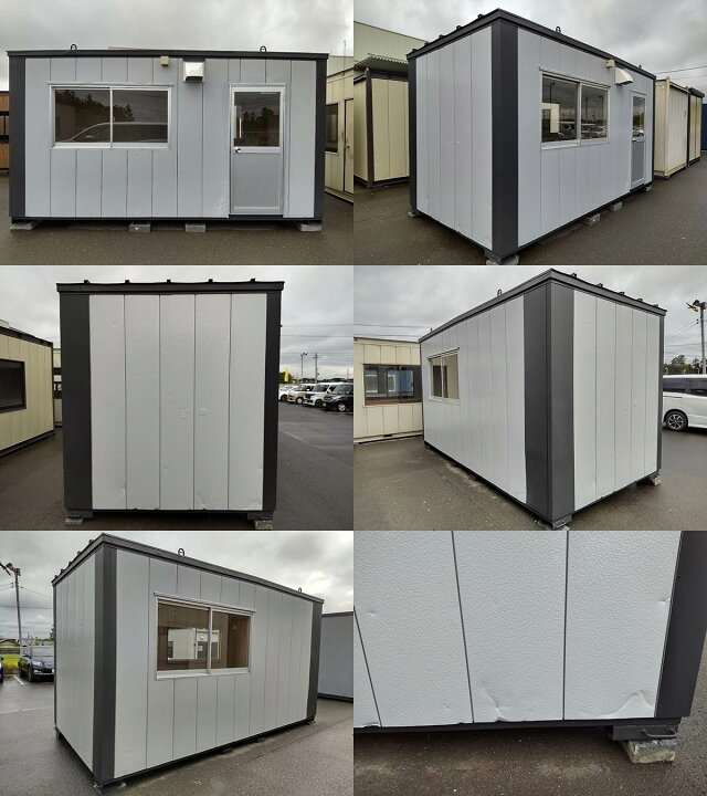 オリジナル ビッグ10 ショップ中古ユニットハウス 中古コンテナ 中古プレハブ 3.6m 2坪 4帖 6.7平米 スーパーハウス バイクガレージ 事務所 倉庫 物置 10001451-01 cervejariaturatti.com.br