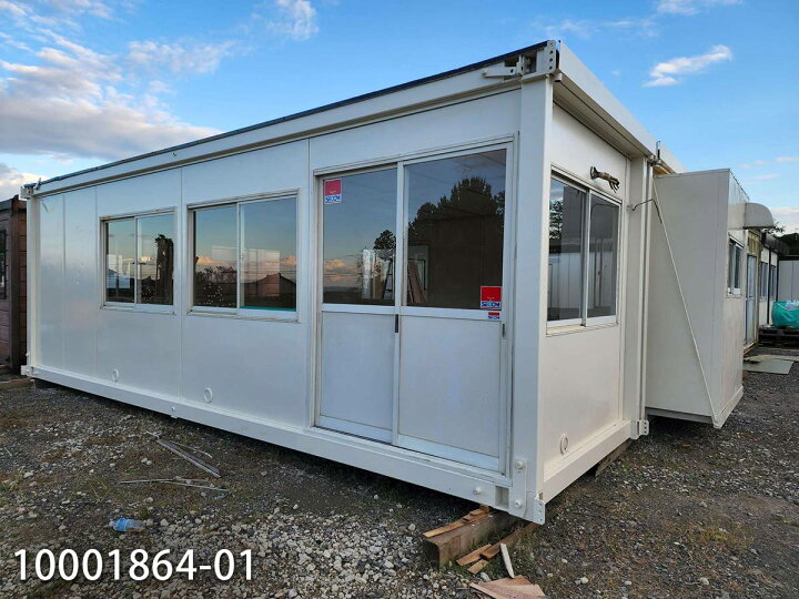 楽天市場】【10001864-01】【中古】中古ユニットハウス 7.5m 2連棟 
