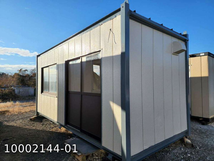 楽天市場】【10002144-01】【中古】中古ユニットハウス 5.4m 3.9坪 7.8 