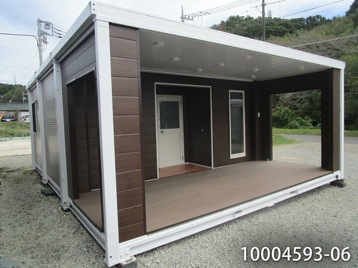 楽天市場】【10004593-06】【中古】デッキ トイレ キッチン付 5.7m 2連 