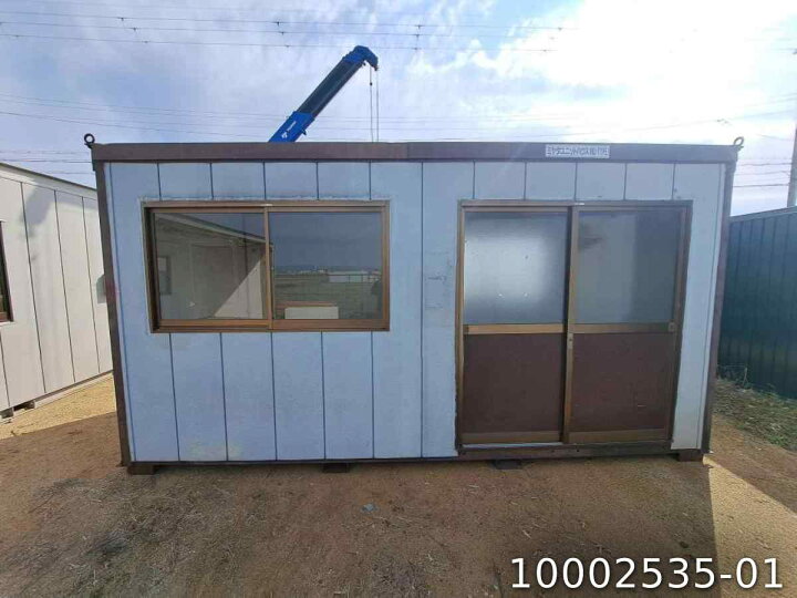 楽天市場】【10002535-01】【中古】 4.6m ユニットハウス 3坪 6.1帖 10 