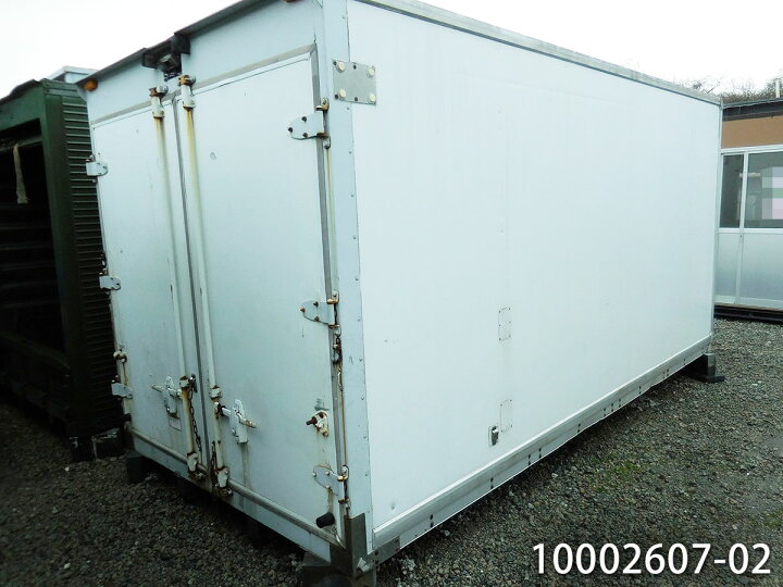 楽天市場】【10002607-02】【中古】4.4mトラックコンテナ 2.8坪 5.6帖 