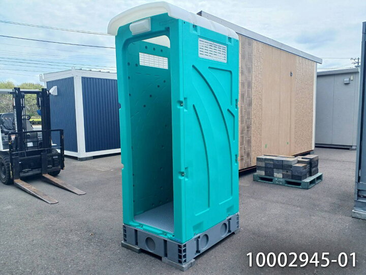楽天市場】【中古】 未使用 仮設トイレ 小便器タイプ 水洗 0.3坪 0.6畳 