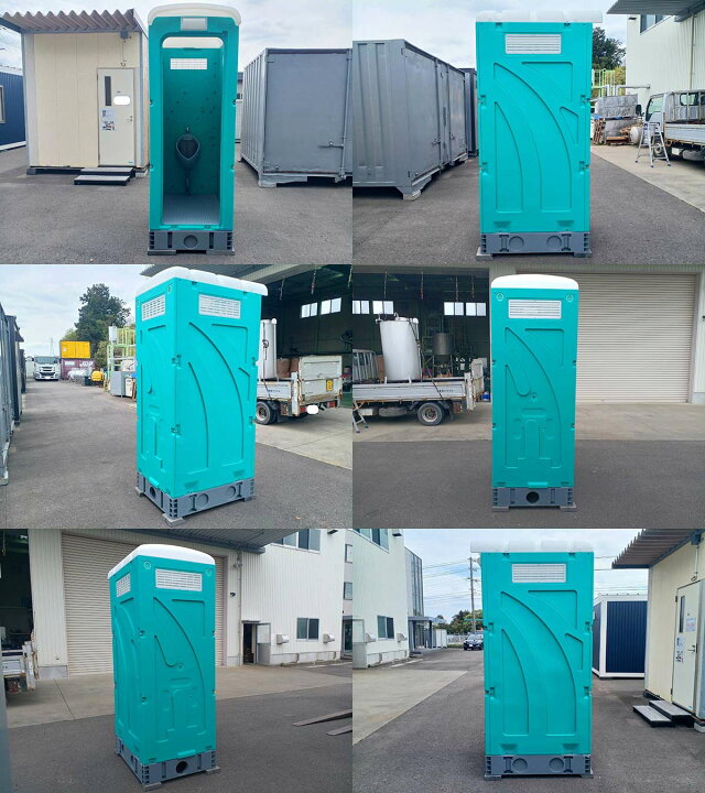 楽天市場】【中古】 未使用 仮設トイレ 小便器タイプ 水洗 0.3坪 0.6畳 