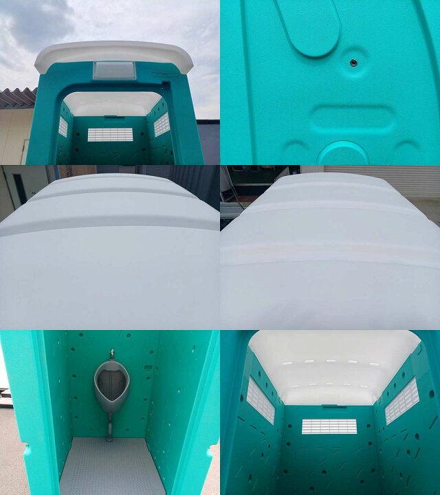 楽天市場】【中古】 未使用 仮設トイレ 小便器タイプ 水洗 0.3坪 0.6畳 