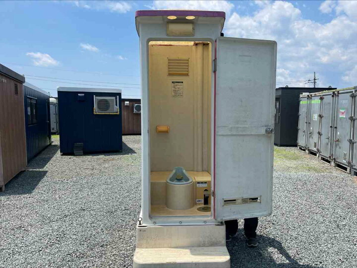 楽天市場】【10003052-03】【中古】仮設トイレ 和式タイプ 1.6m 0.5坪 