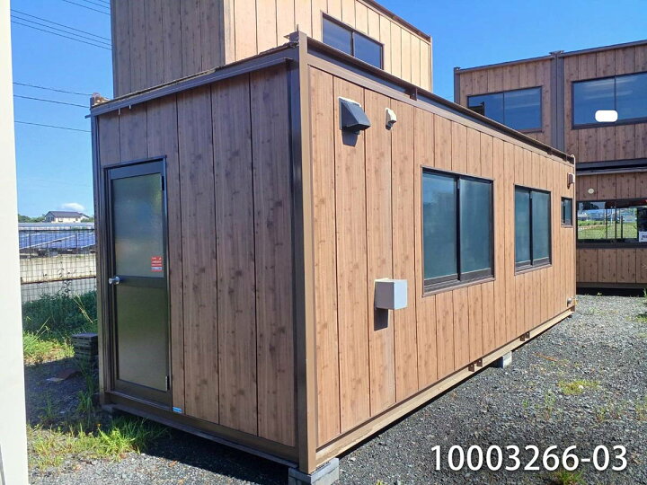 楽天市場】【10003266-03】【中古】7.2mユニットハウス 5坪 10.1帖 