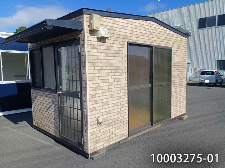 楽天市場】【10003275-01】【中古】3.6m ユニットハウス 2.5坪 5.1帖 