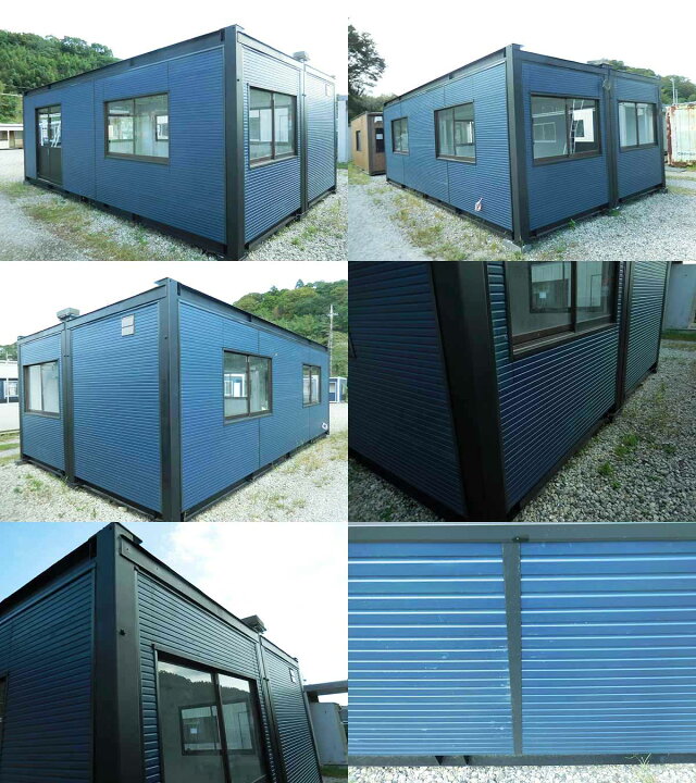 楽天市場】【10002553-01】【中古】7.5m 2連棟 10.6坪 21.2帖 35平米 