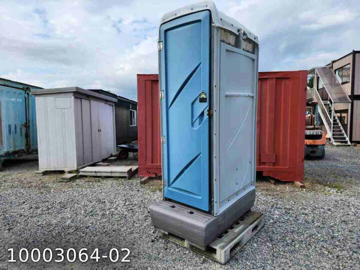 楽天市場】【10003064-02】【中古】仮設トイレ 和式 0.3坪 0.6帖 1平米 
