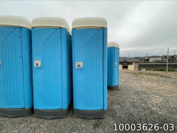 楽天市場】【中古】 仮設トイレ 和式タイプ 1.5m 0.4坪 0.8畳 1.3平米 