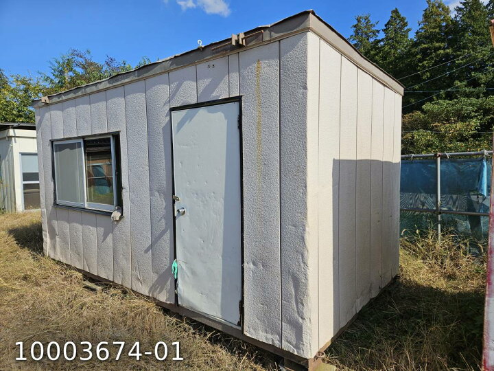 楽天市場】【中古】 4.5m 3.1坪 ユニットハウス 6.3畳 10.4平米 中古 